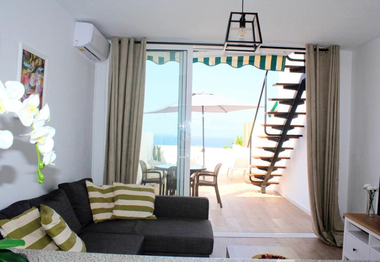 Sea Mare View Big Terrace Aloha Garden Apartment Адехе Екстериор снимка
