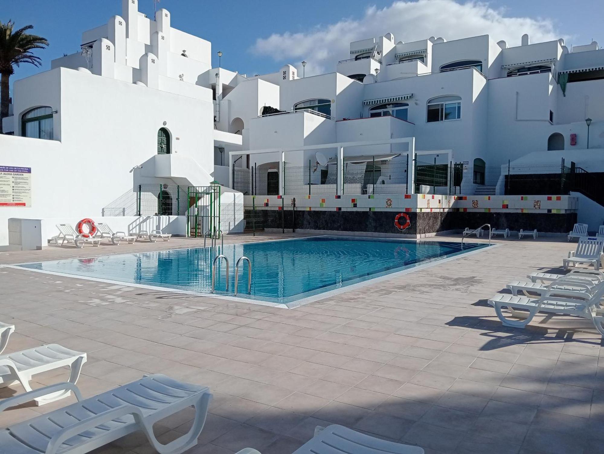 Sea Mare View Big Terrace Aloha Garden Apartment Адехе Екстериор снимка