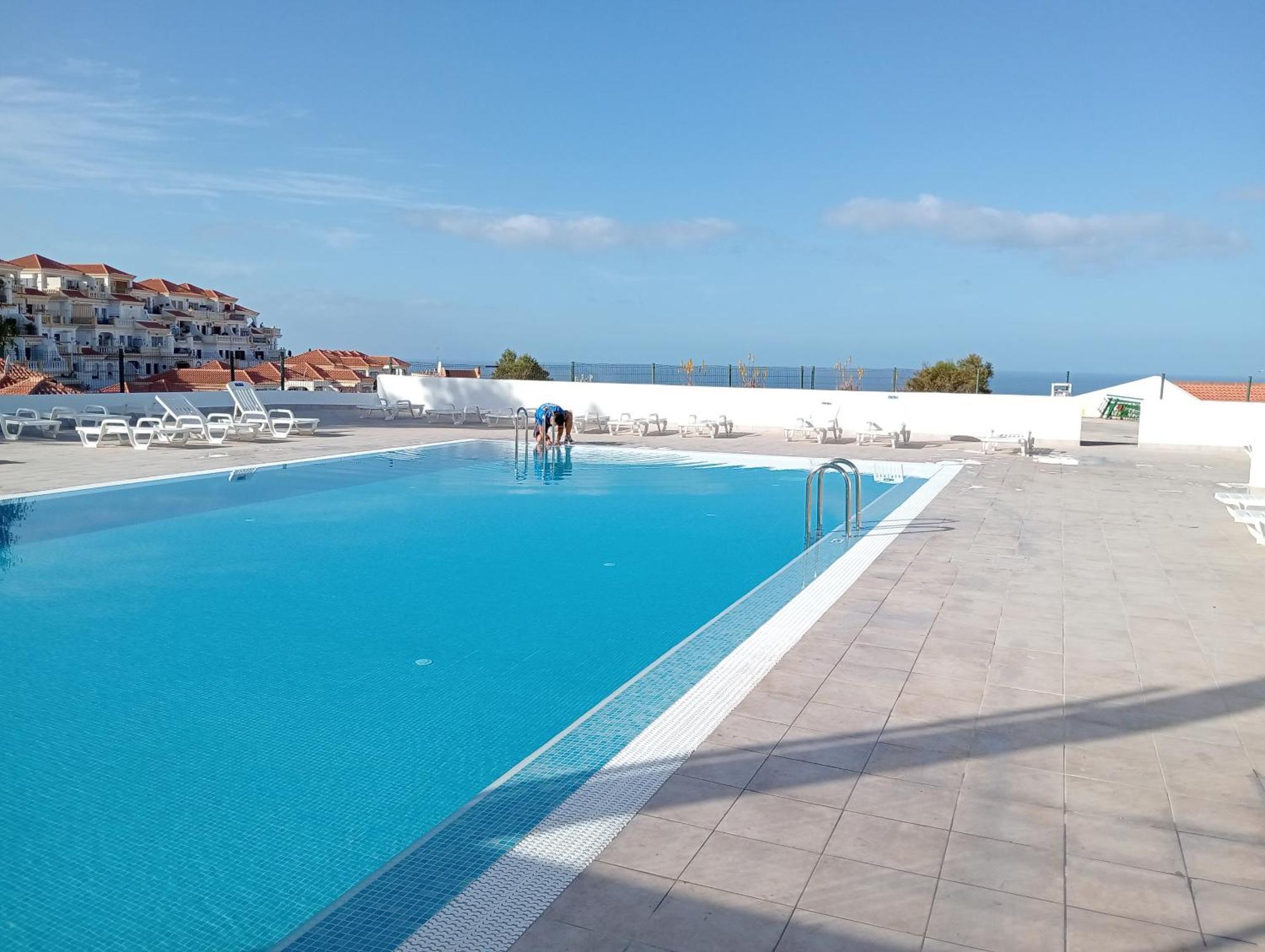 Sea Mare View Big Terrace Aloha Garden Apartment Адехе Екстериор снимка